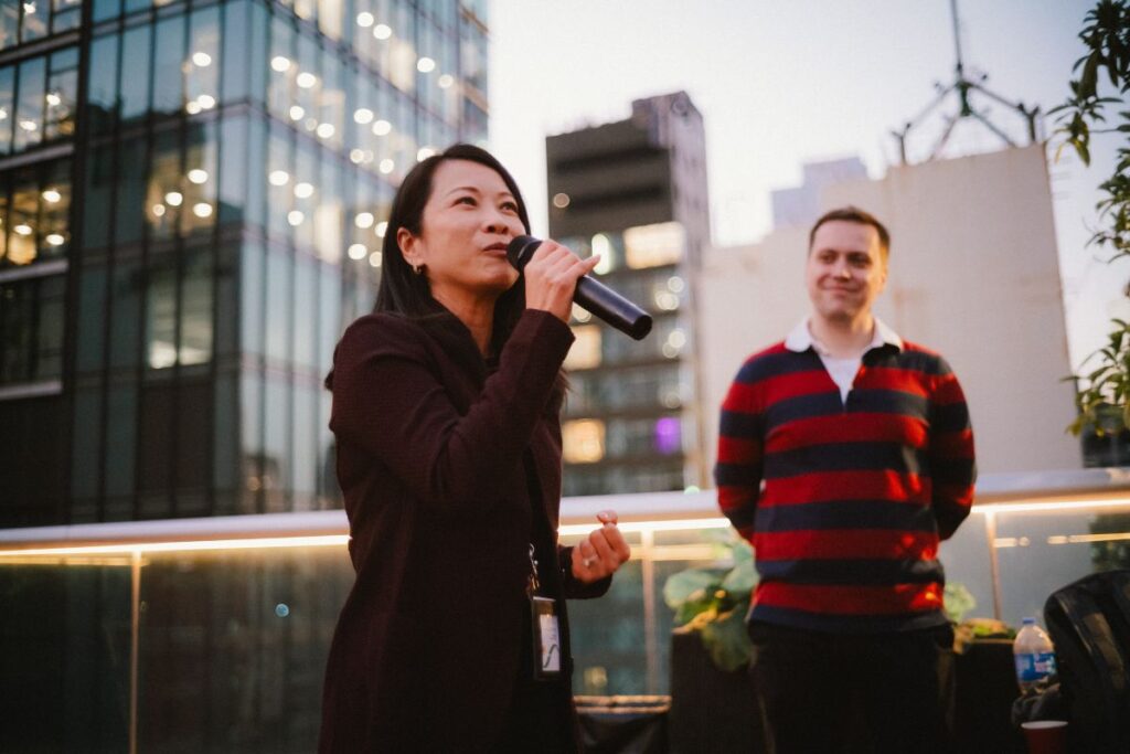 Foodie and reception, Hong Kong