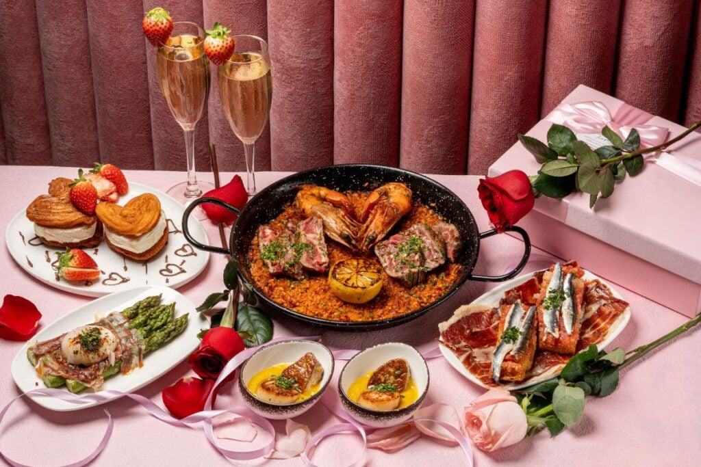 best Valentine's Day menus Hong Kong 1862