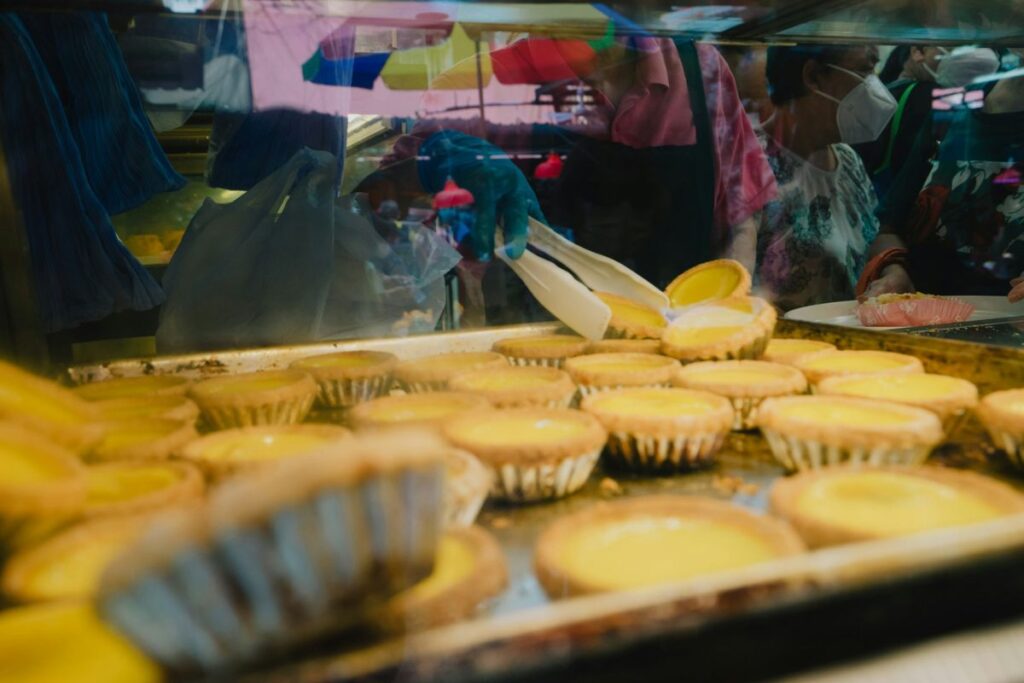 egg tarts economy hong Kong Cantonese egg tarts