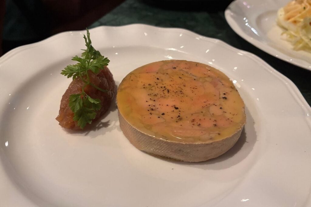 chouchou restaurant review foie gras