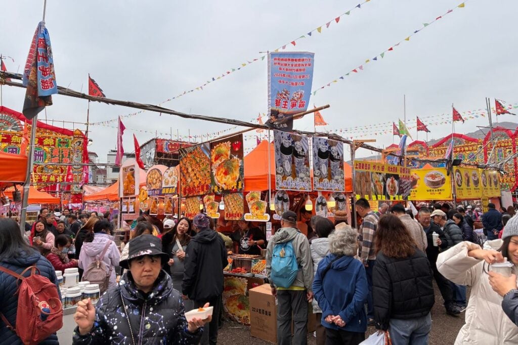 Hong Kong night market future Kam Tin Jiao Festival stalls