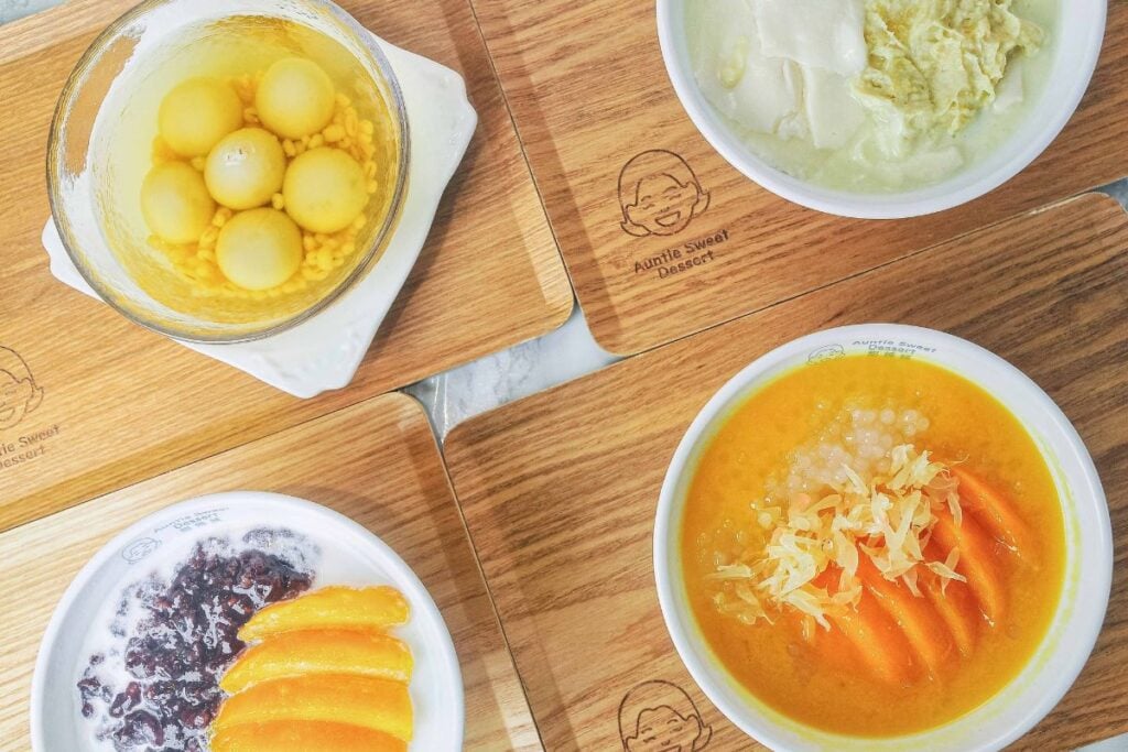 Hong Kong best traditional Cantonese dessert shops Auntie Sweet