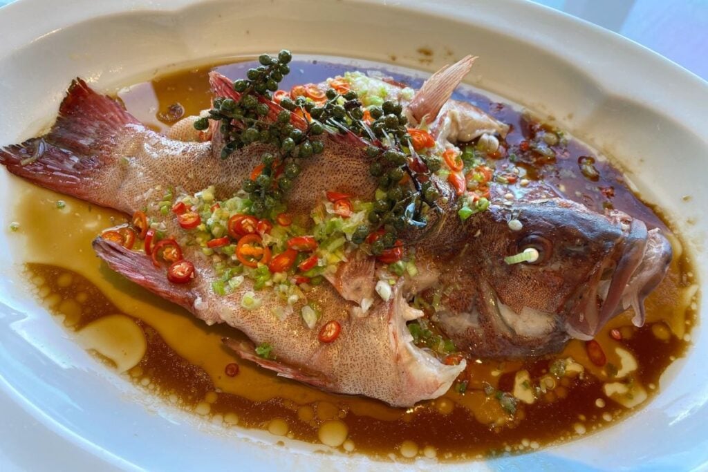 One Duck Lane review: Hyatt Centric Hong Kong’s new modern Chinese restaurant, specialising in Peking duck 4 leopard garoupa One Duck Lane review