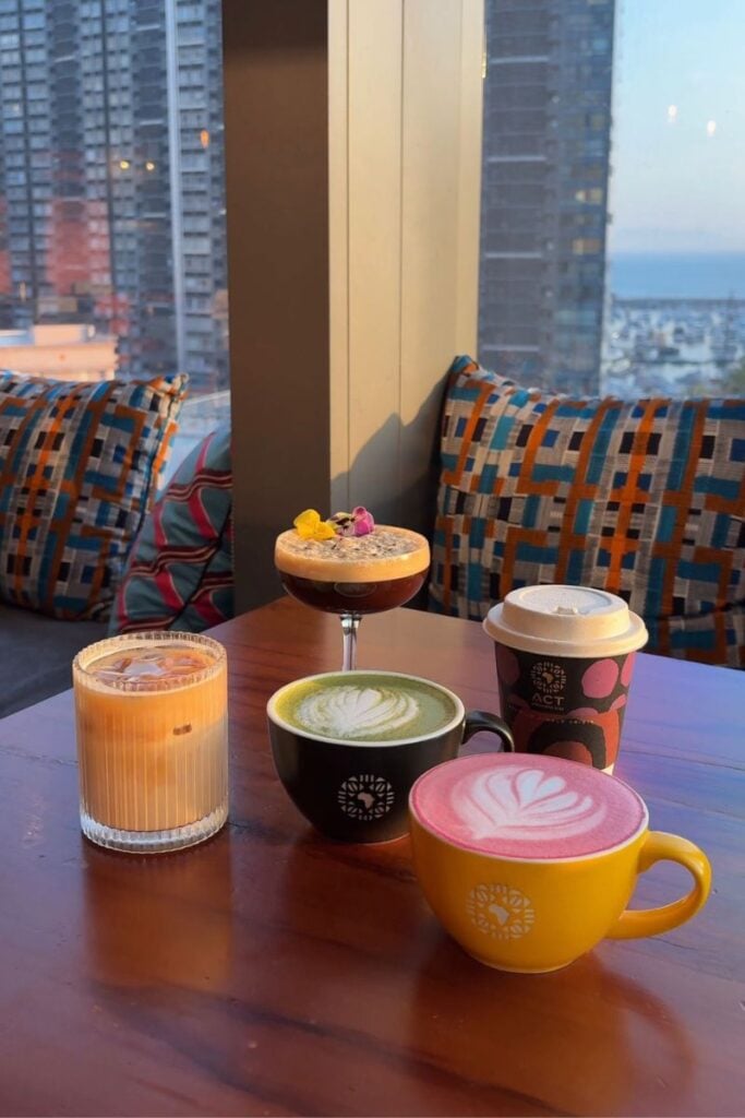 Africa Coffee & Tea coffee and tea drinks