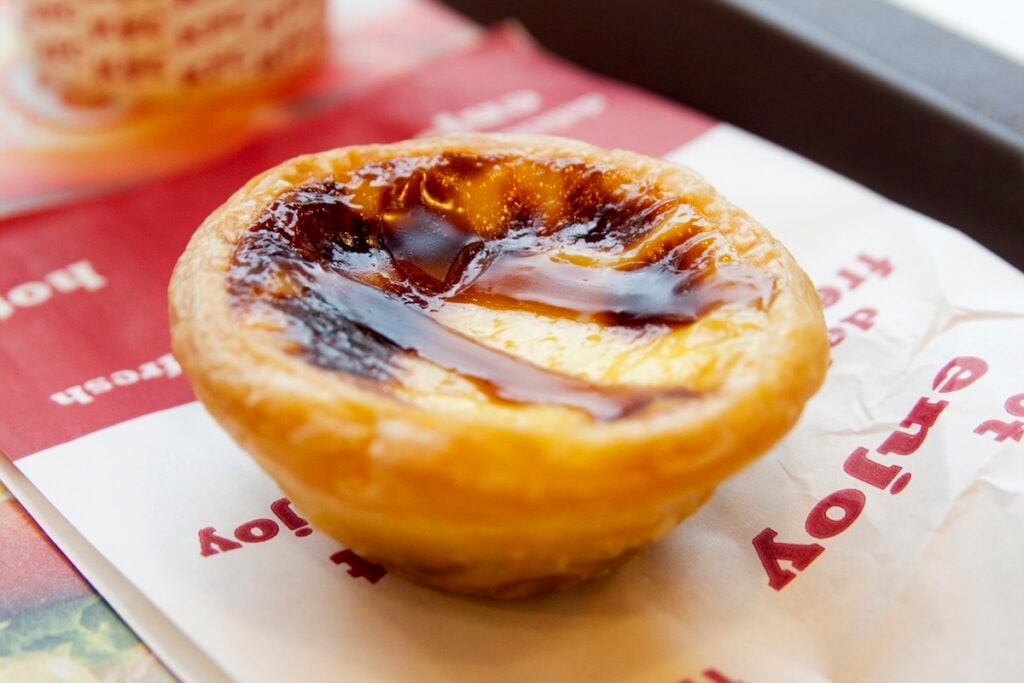 KFC The best egg tarts in Hong Kong