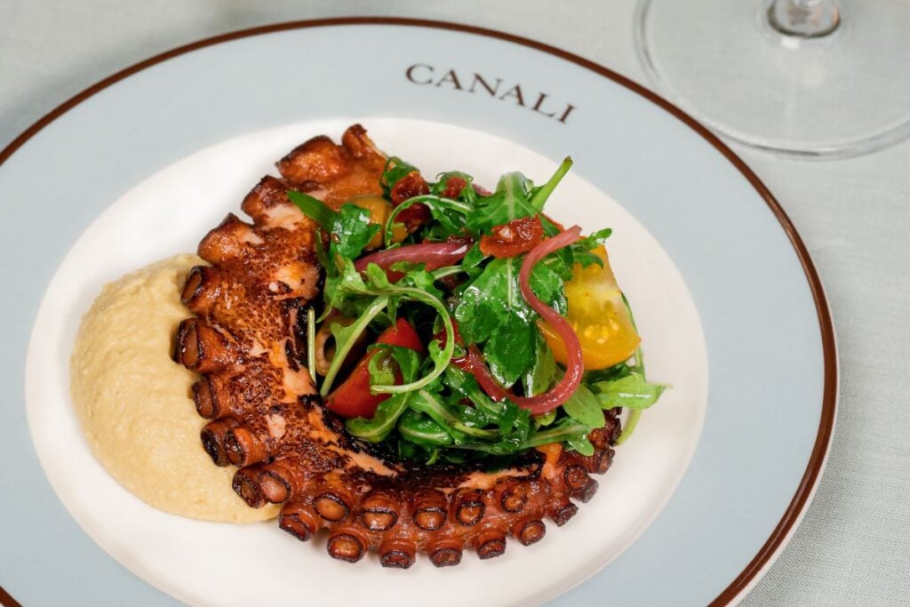 Locanda CANALI, the luxury Italian menswear brand’s Tsim Sha Tsui restaurant octopus dish