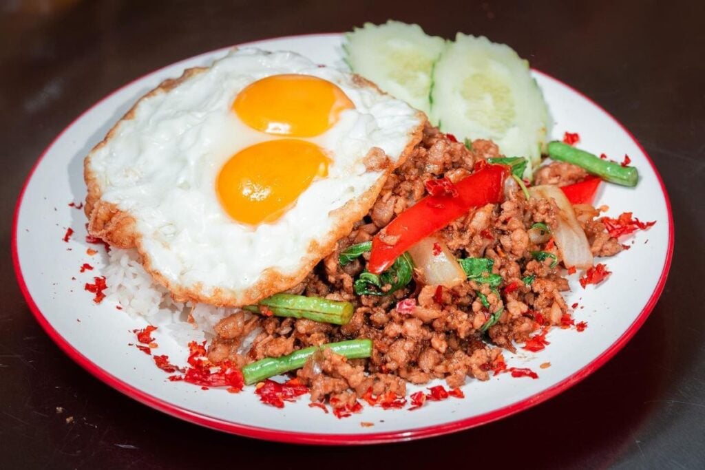 modern Thai Food Thai Pai Dong rice meat