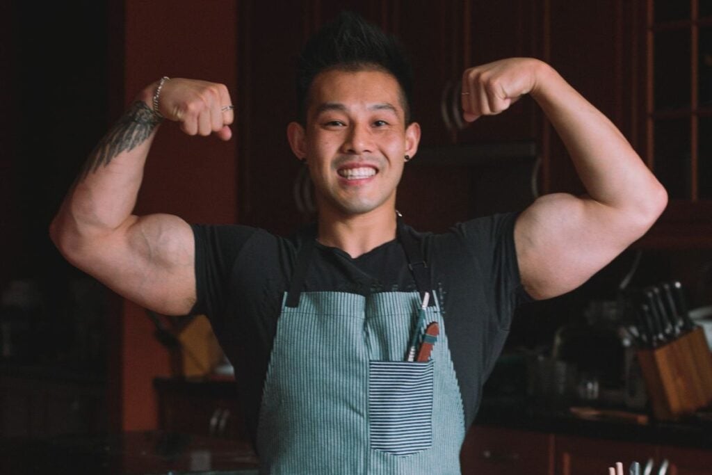 Six pack chef Wallace Wong hosts one-night-only dinner at new Roru Baru on Mar. 21 Six pack chef Wallace Wong Roru Baru dinner menu Mar. 21