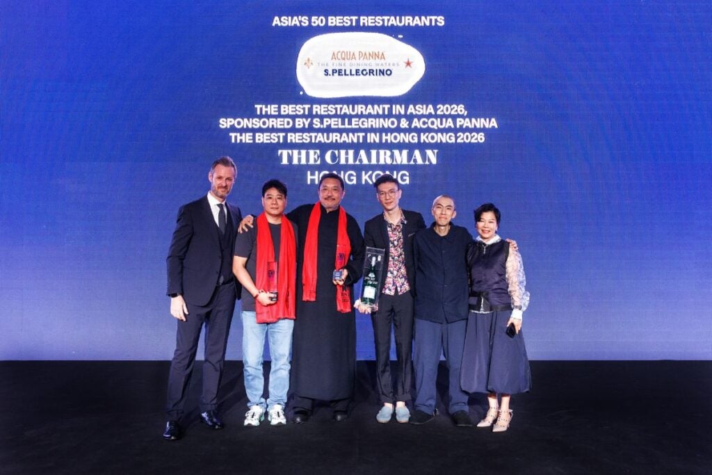 The Chairman Asia's 50 Best Restaurants 2026 awards ceremony