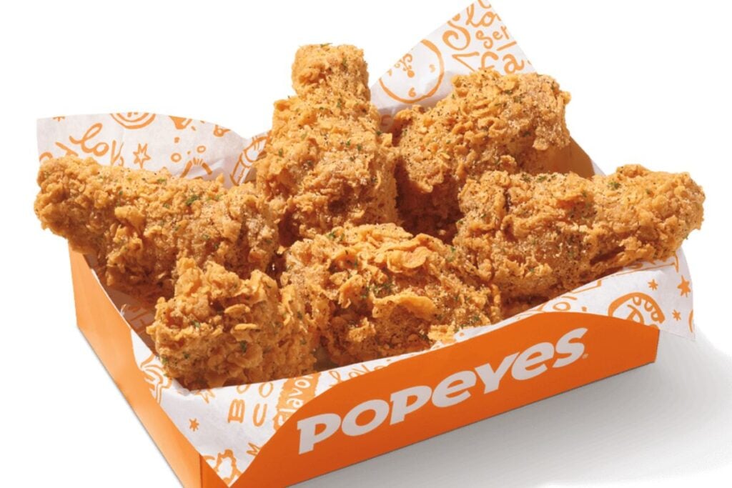 best chicken wings Hong Kong Popeyes Louisiana Kitchen