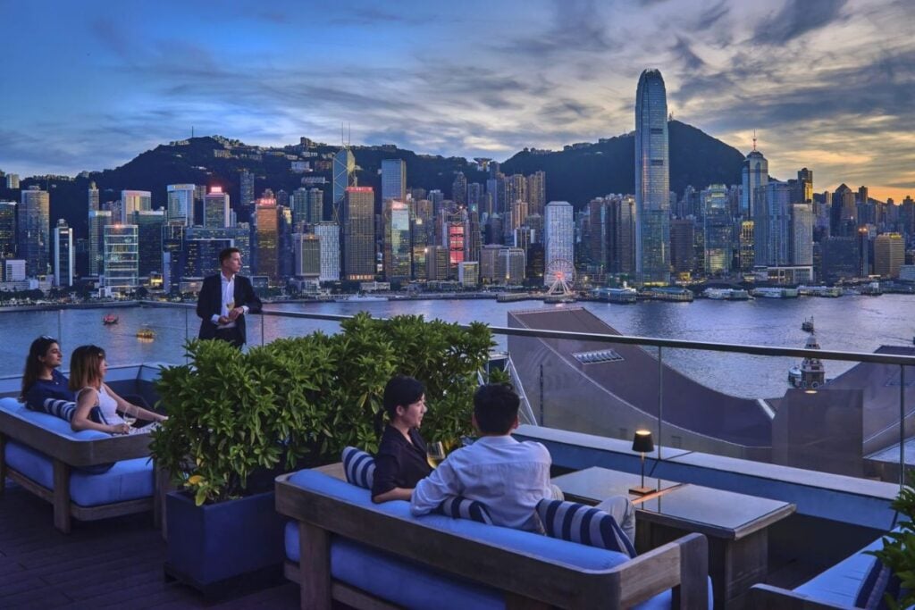 The coolest rooftop bars in Hong Kong for incredible views and drinks 12 best rooftop bars in Hong Kong Aqua Spirit Bar