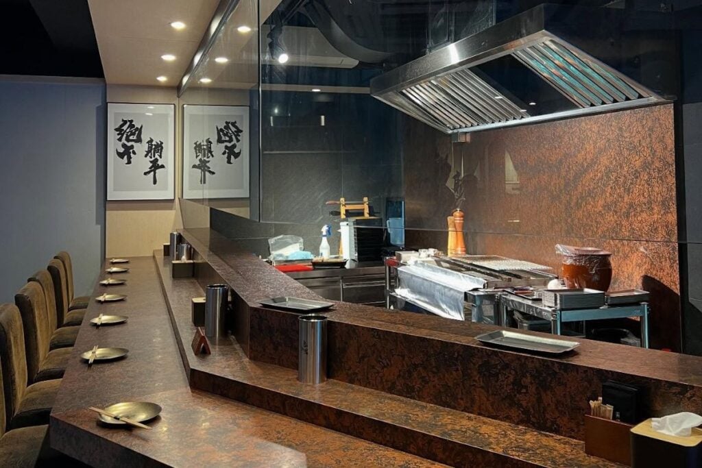 Tori Jukusei review: a yakitori omakase highlighting top Hong Kong chicken bites Tori Jukusei interior of restaurant