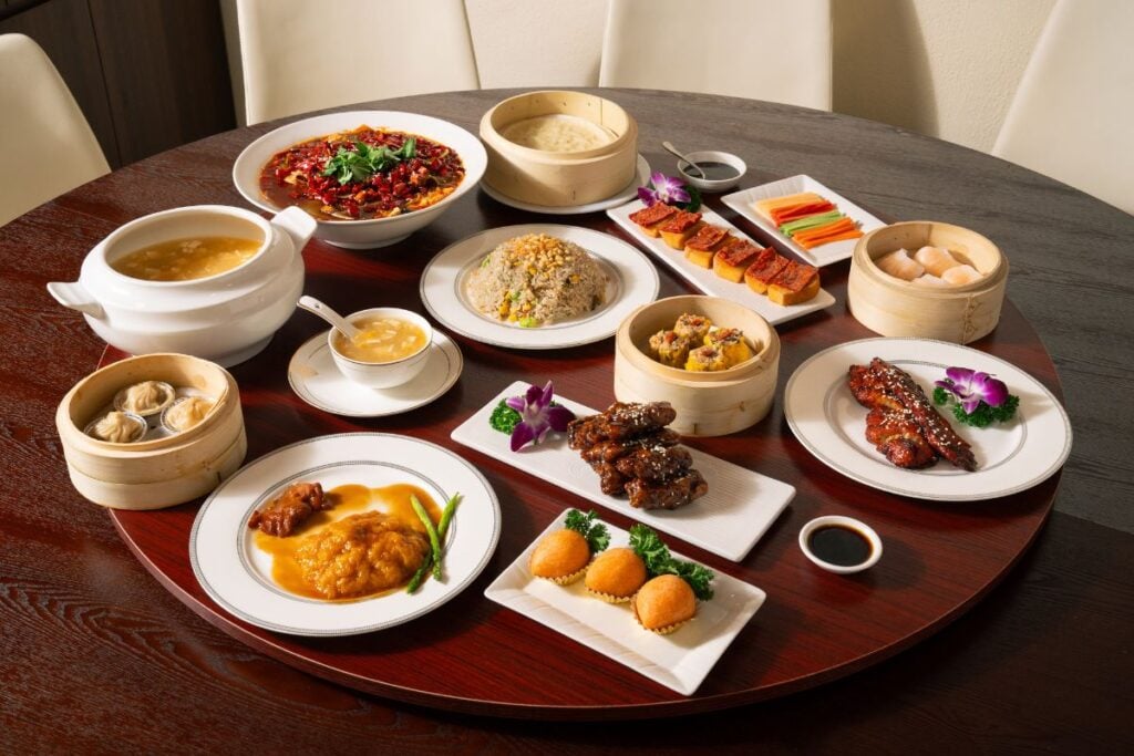 Veggie Kingdom dim sum menu