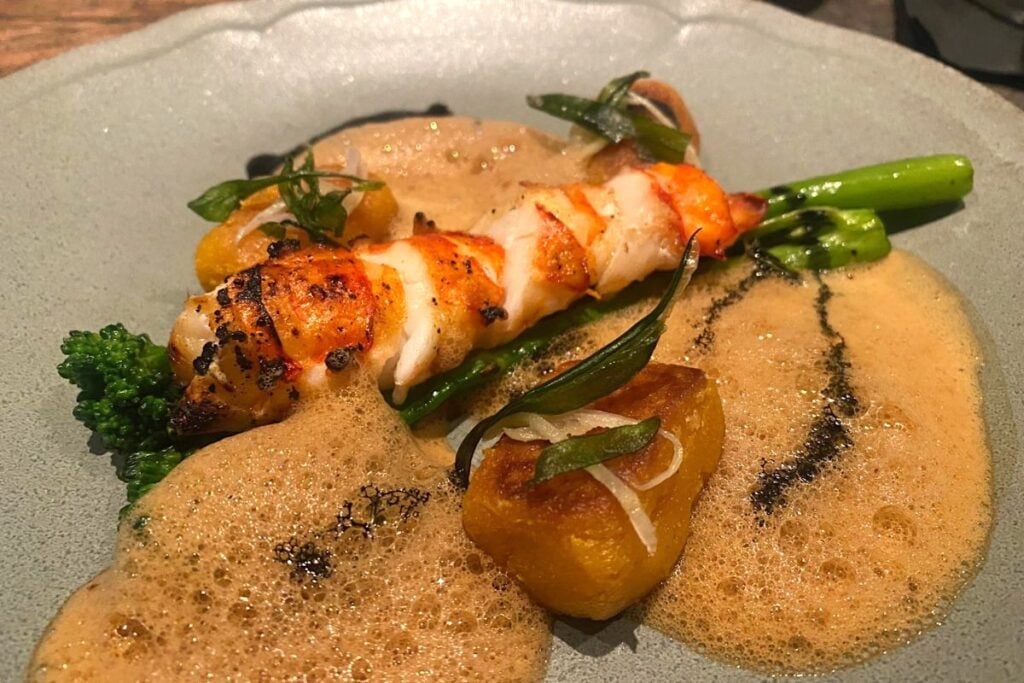 GYU+bar by miyoshi review: Japanese-French restaurant in Causeway Bay explores wood-fired cooking 4 lobster tail GYU+bar by miyoshi review