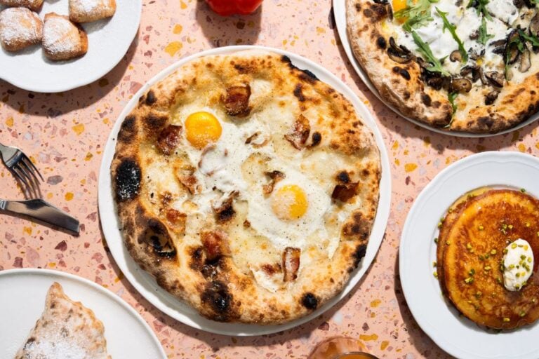 FALCONE Peak new breakfast pizza menu