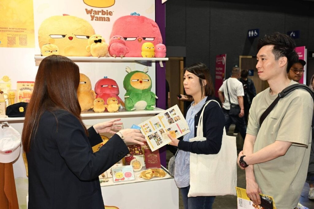 HKTDC Hong Kong International Licensing Show attendees shopping around for brands
