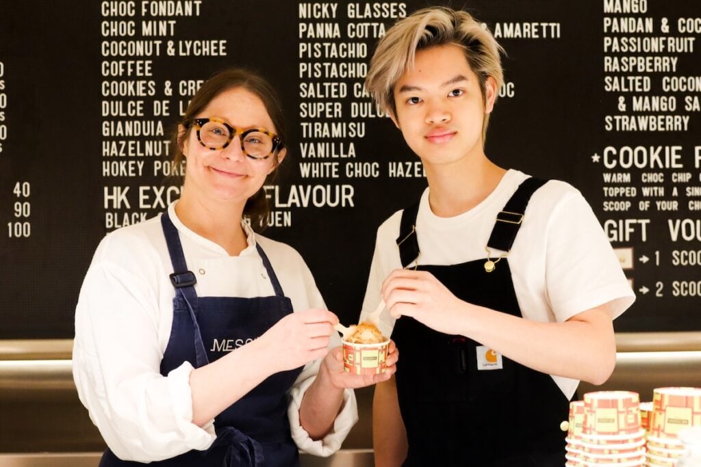 Messina launches sourdough gelato collab with chef Andrew Wong