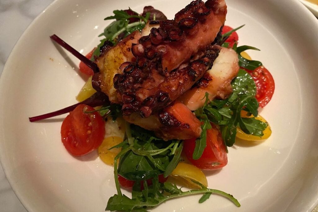 Dedica review: ifc mall’s all-day Italian restaurant courtesy of chef Gianni Caprioli 2 octopus Dedica review