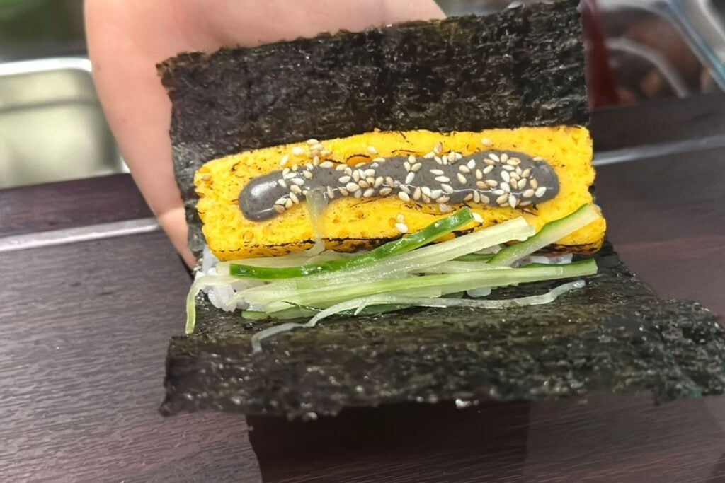 tamago roll Roru Baru review