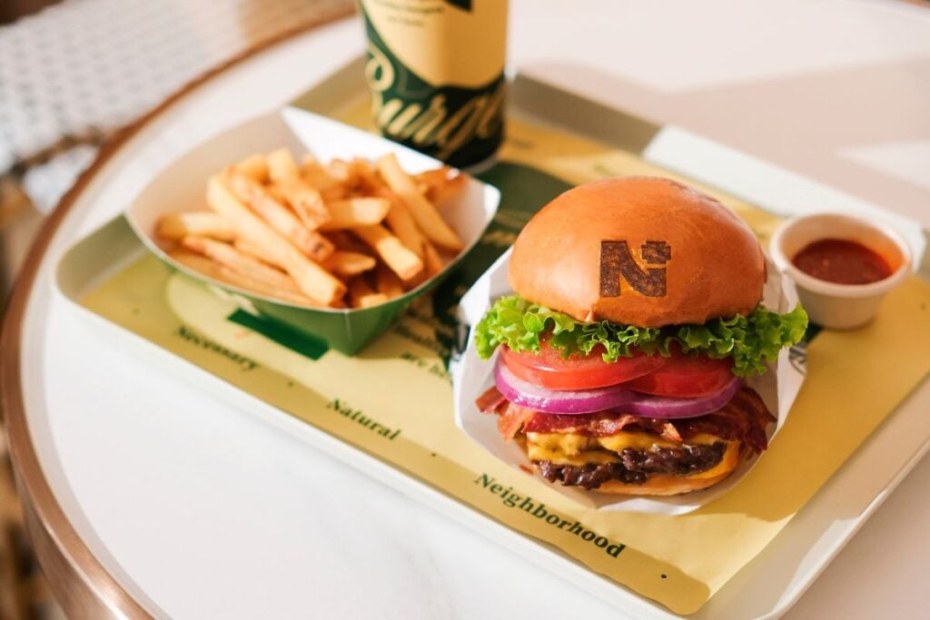 N+ Burger burger set