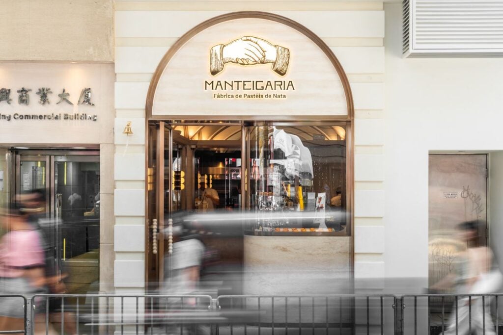 Manteigaria’s Hong Kong boss Fabio Pombo is here to show Portugal means business in the egg tart space 1 Manteigaria pasteis de nata exterior shot