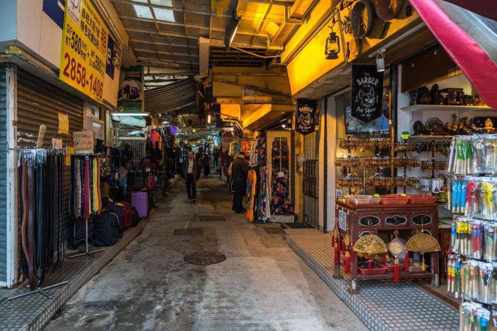 Stanley Hong Kong tourism Stanley Market