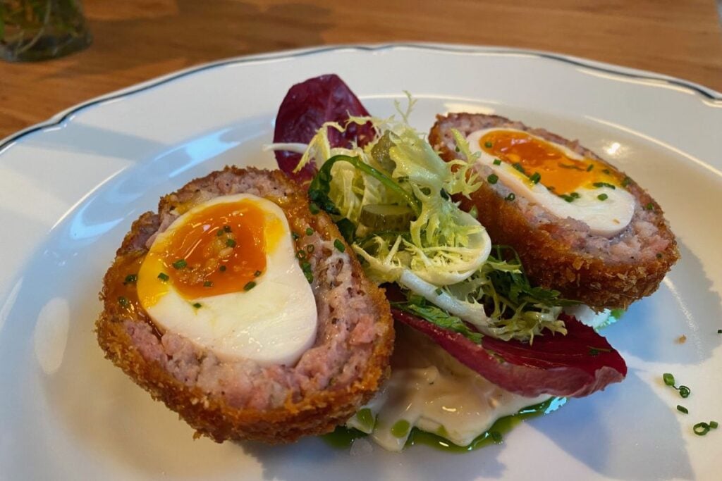 Avalon review: elevated American-meets-British comfort food comes to Central 1 Scotch egg Avalon review