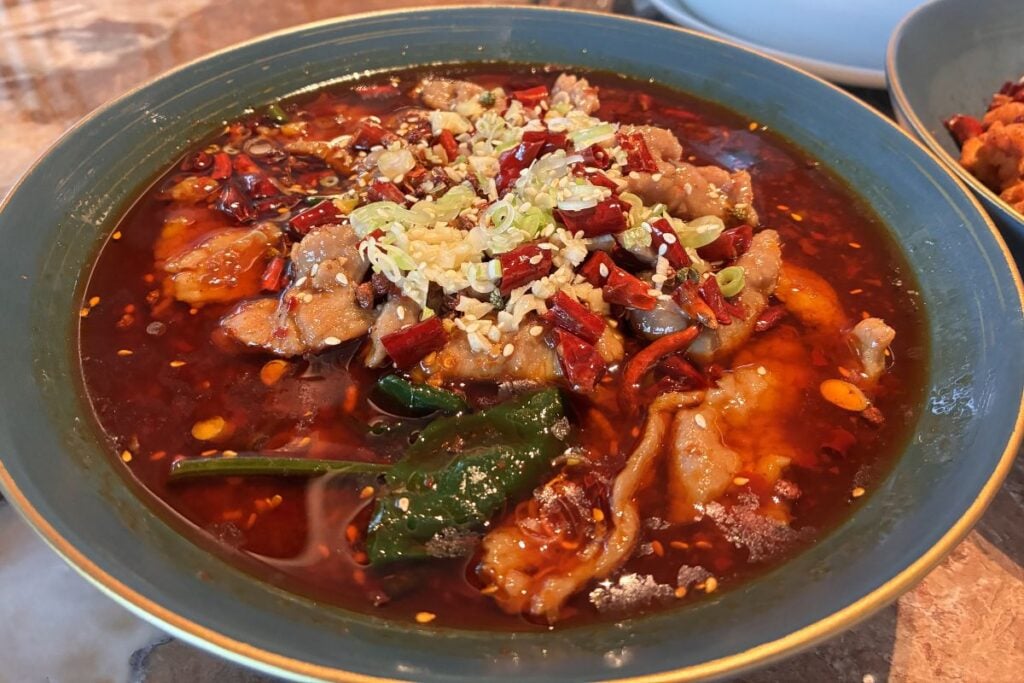 Sichuan Verandah review: customise your spicy journey at this new Sichuanese haunt 2 Sichuan Verandah restaurant review boiled beef, mala Sichuan sauce