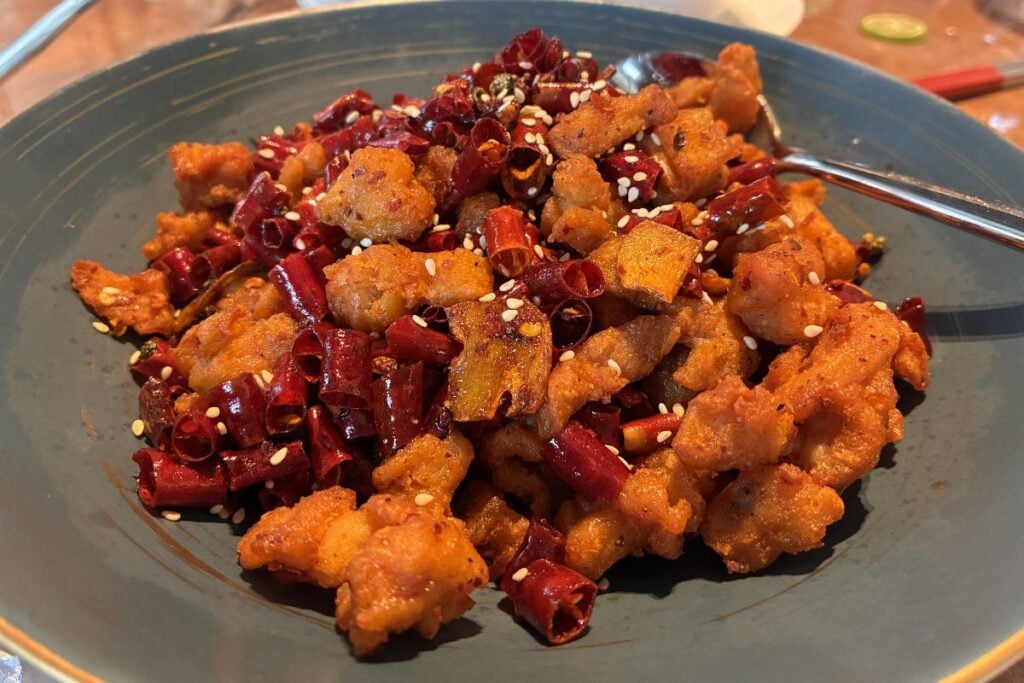 Sichuan Verandah review: customise your spicy journey at this new Sichuanese haunt 1 Sichuan Verandah restaurant review deep fried chicken, dried chilli, Sichuan pepper