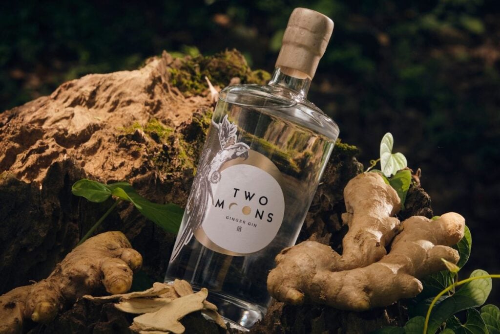 Two Moons new ginger gin Hong Kong