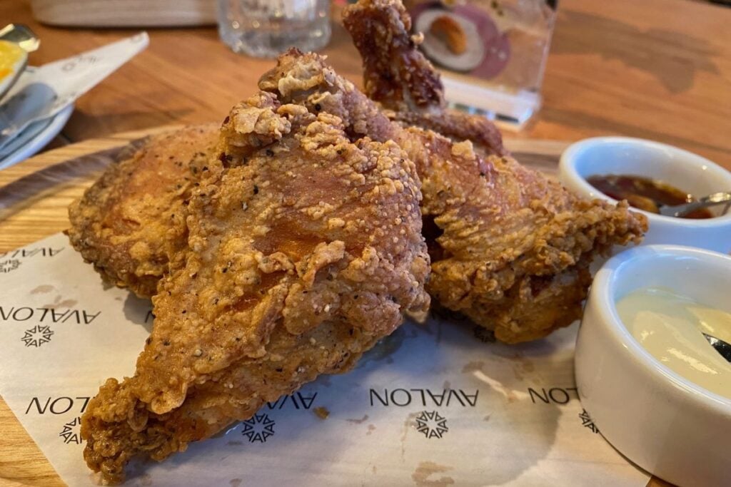 Avalon review: elevated American-meets-British comfort food comes to Central 2 fried chicken Avalon review