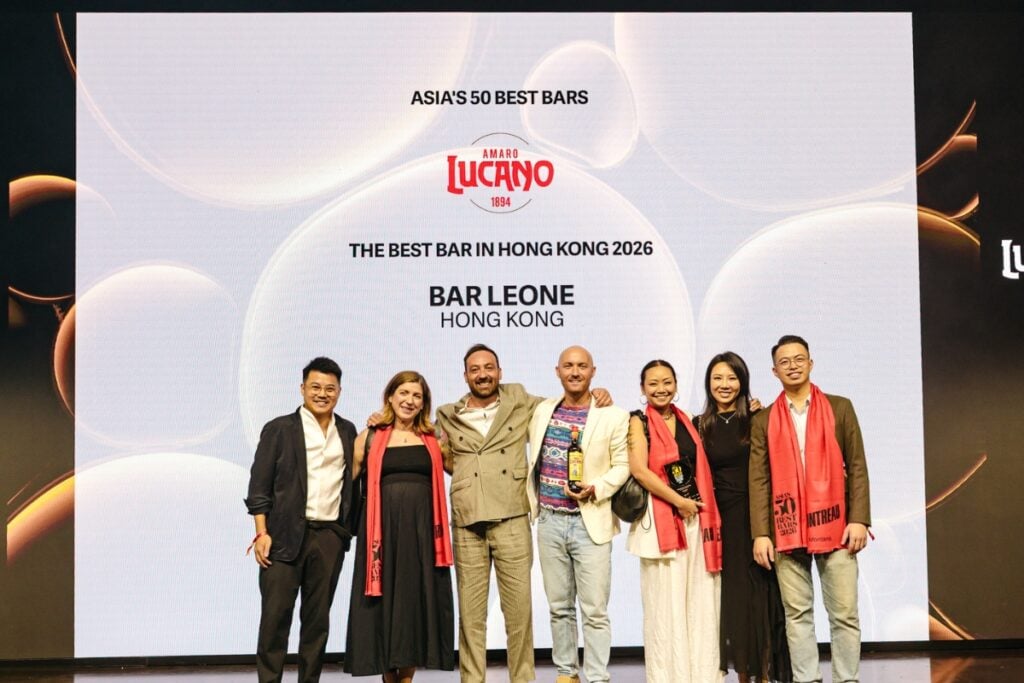 Bar Leone Asia's 50 Best Bars 2026 wins Hong Kong best