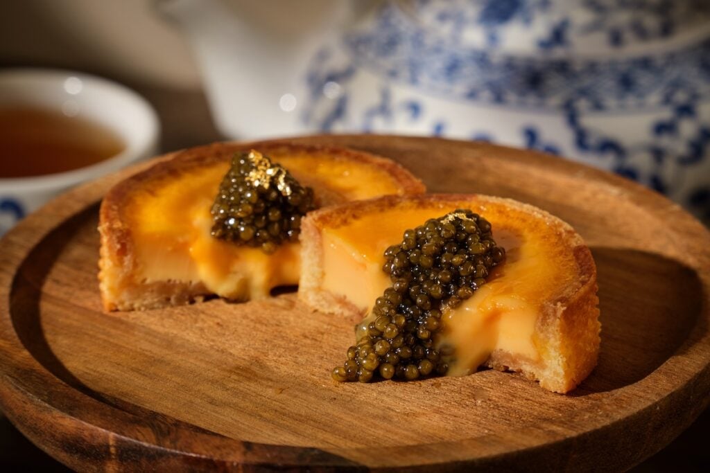 Caviar egg tart stars at Tarte by RH’s new flagship shop at THE SOUTHSIDE Caviar egg tart stars at Tarte by RH’s new flagship shop at THE SOUTHSIDE