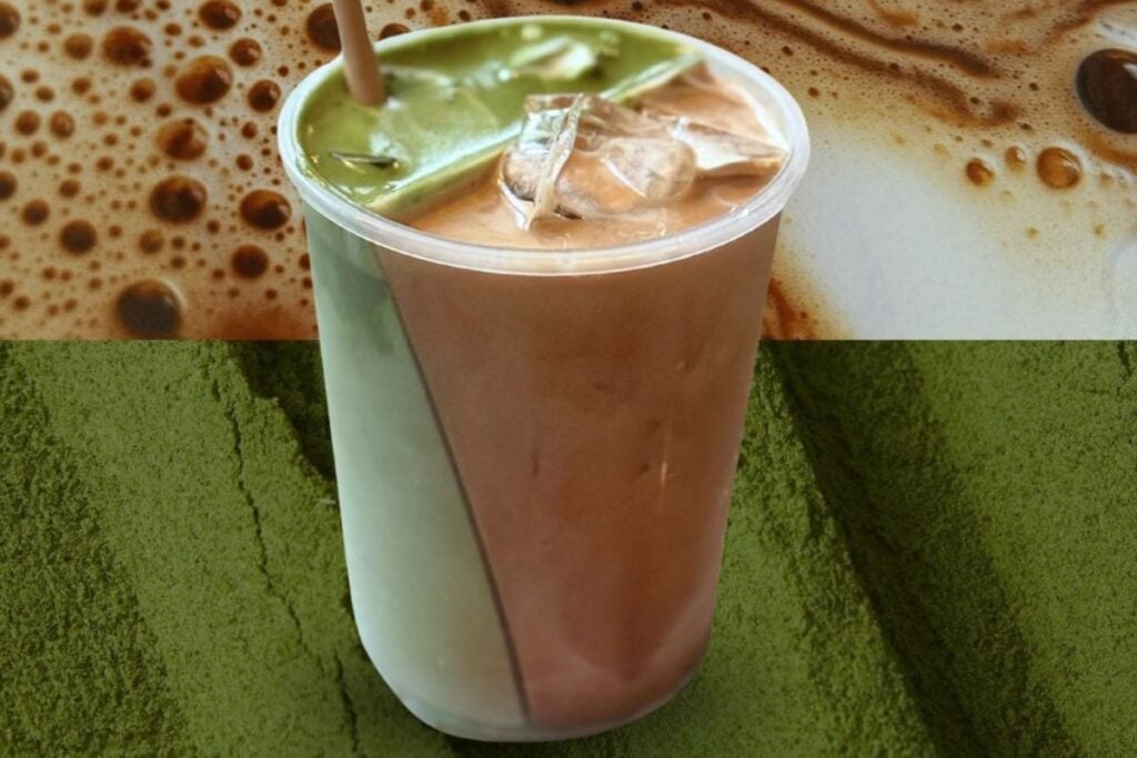 Wahshan Coffee in Lai Chi Kok introduces matcha-coffee duo latte this summer Wahshan Coffee Lai Chi Kok matcha-coffee latte