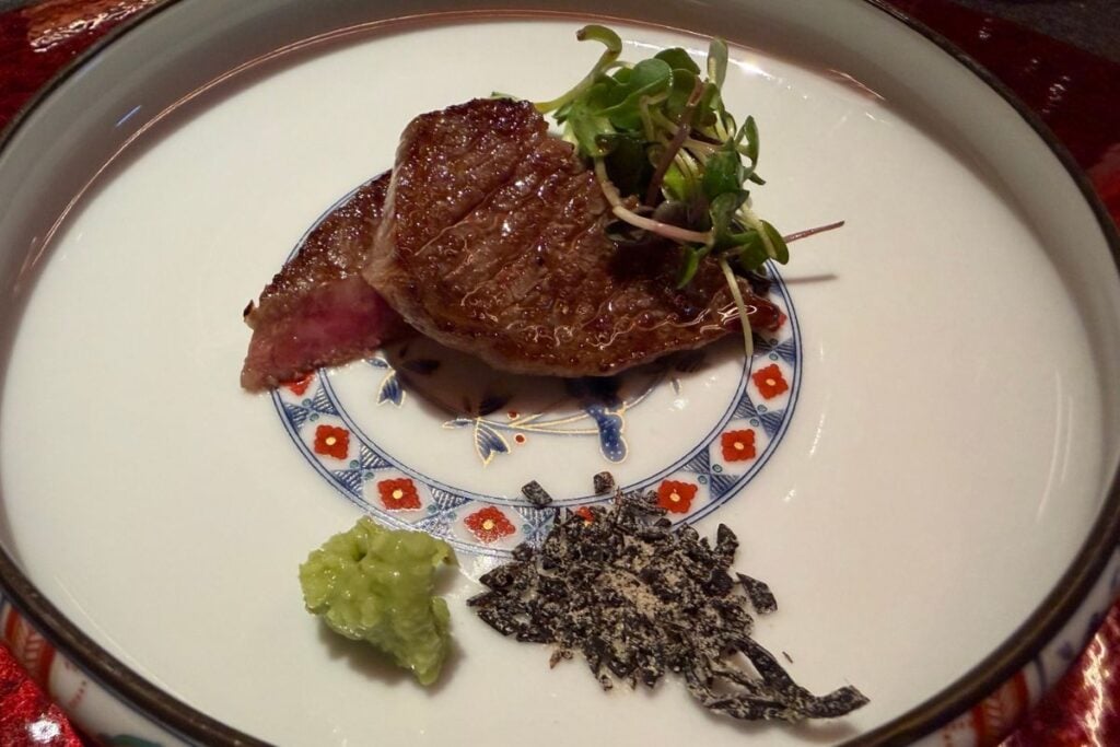 rump cap Yakiniku Yama Oku review