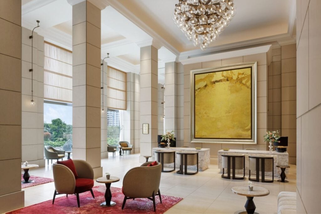 The St. Regis Osaka lobby