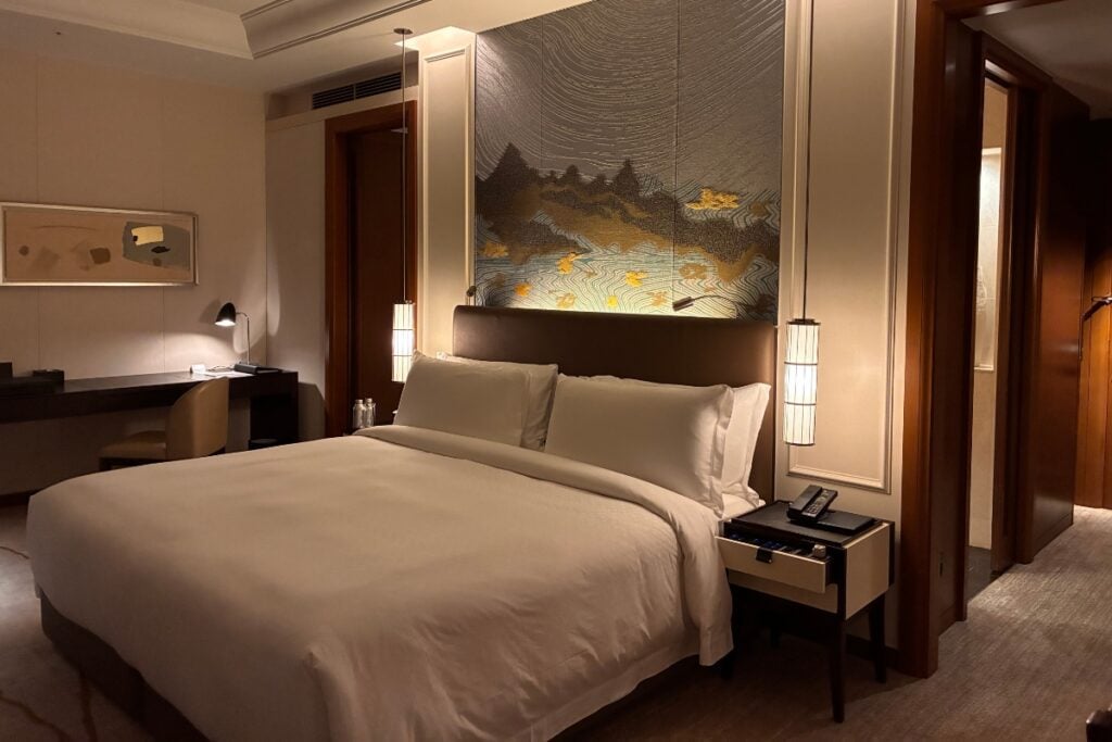 The St. Regis Osaka double king bed room