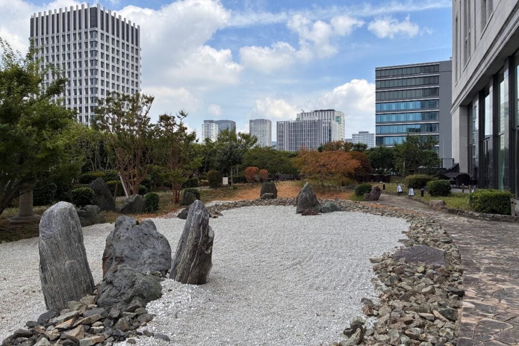 The St. Regis Osaka Japanese garden
