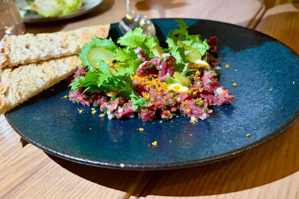 Servo review: there’s a lot more than good avo toast on the menu at Shane Osborn’s Aussie-style eatery in Central 3 beef tartare Servo review