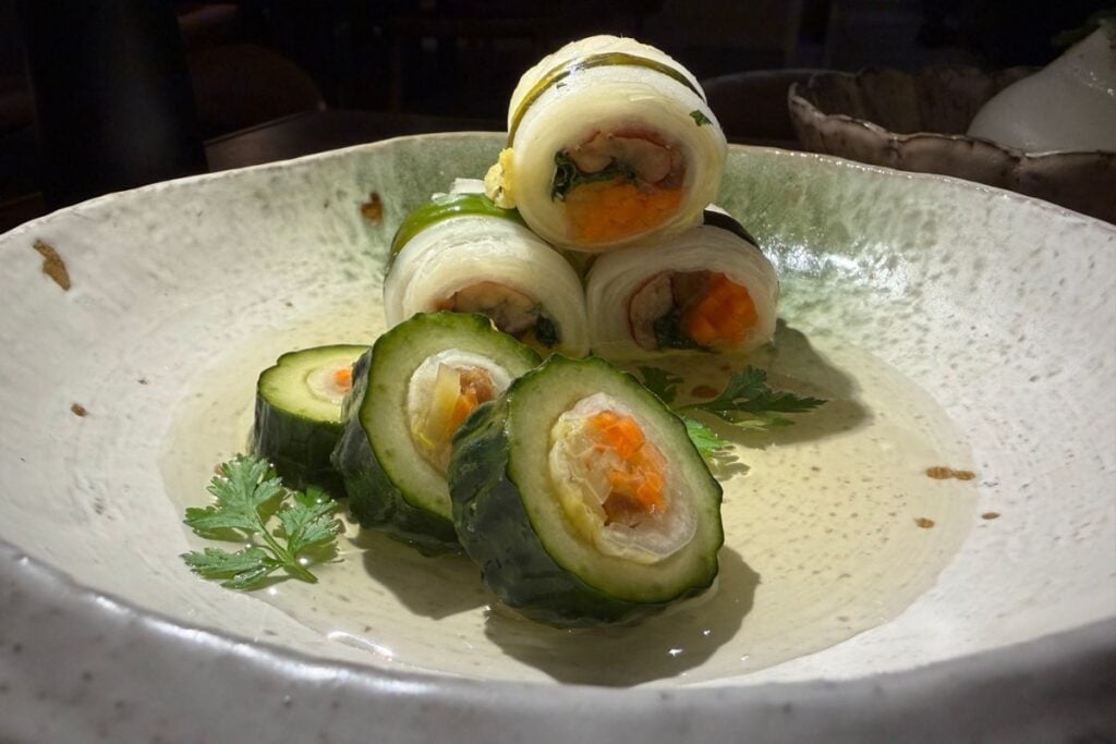 YuSang review: sassy Korean dining with a strong side of alcohol in Central 2 white kimchi YuSang review