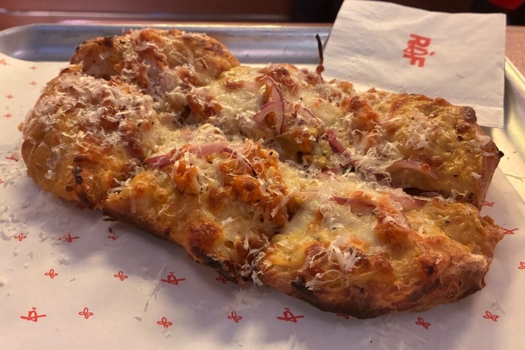 RAF by Roucou review: the funk arrives at this new Roman-style pizza parlour 1 RAF by Roucou review Three O Pinza