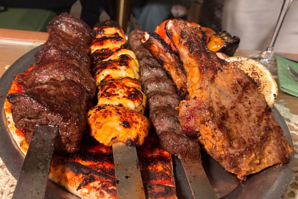 Maison Libanaise 2.0 restaurant review mixed grill