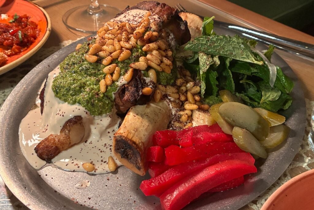 Maison Libanaise 2.0 restaurant review kabsa short rib