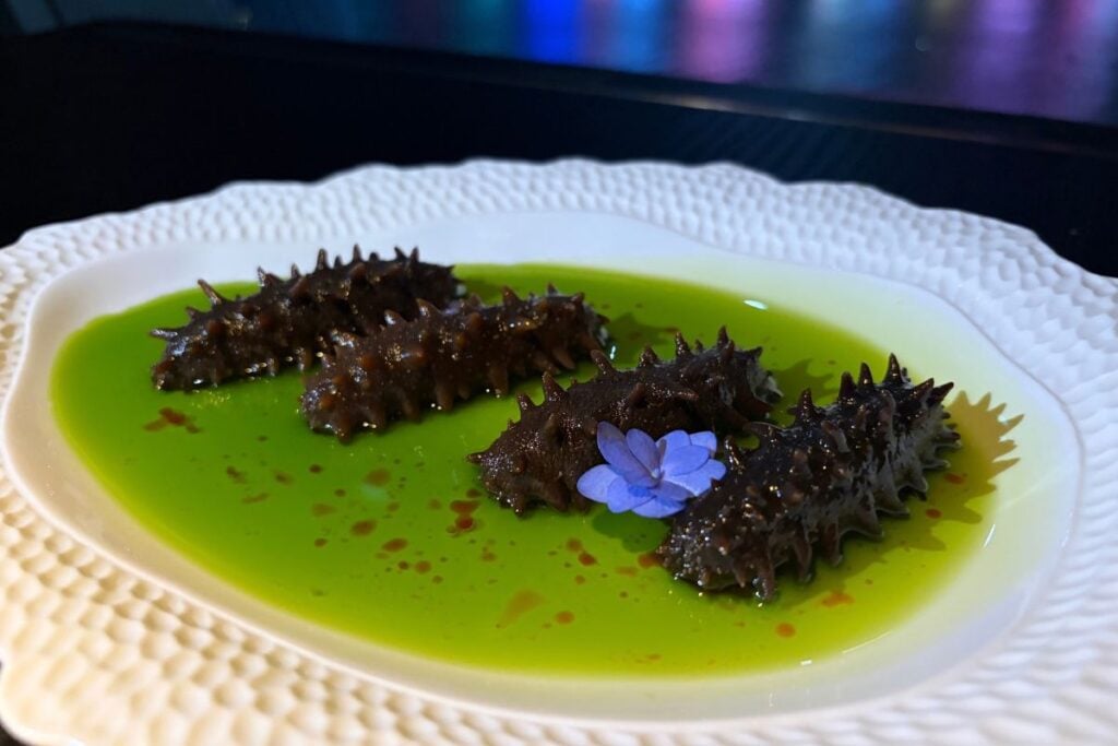 Canton Library review: Aqua Restaurant Group’s latest modern Chinese knockout to open in Tsim Sha Tsui 1 sea cucumber Canton Library review